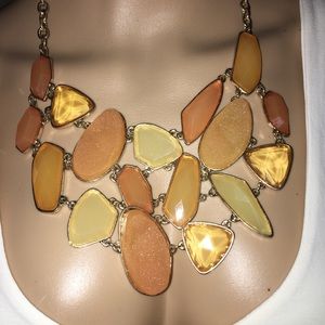 NWOT - Multi-coloured Stone Necklace.